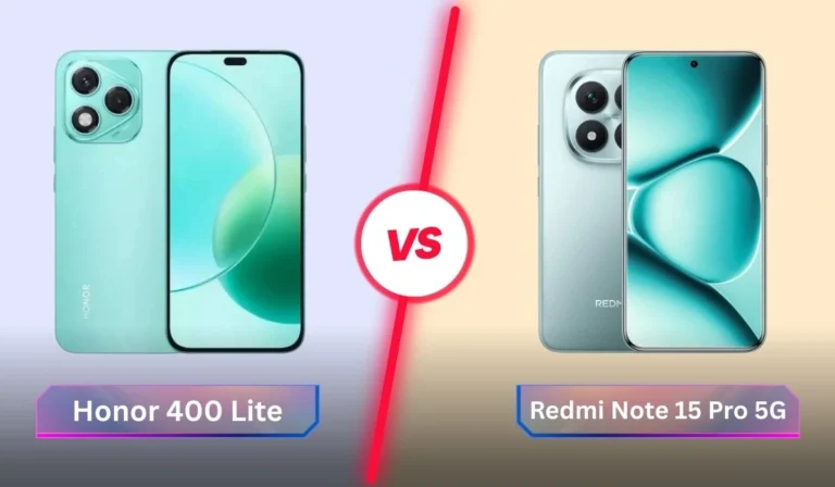 Honor 400 Lite vs Redmi Note 15 Pro 5G