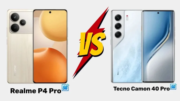Realme P4 Pro 5G vs Tecno Camon 40 Pro 5G
