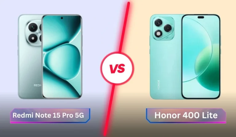 Redmi Note 15 Pro 5G vs Honor 400 Lite