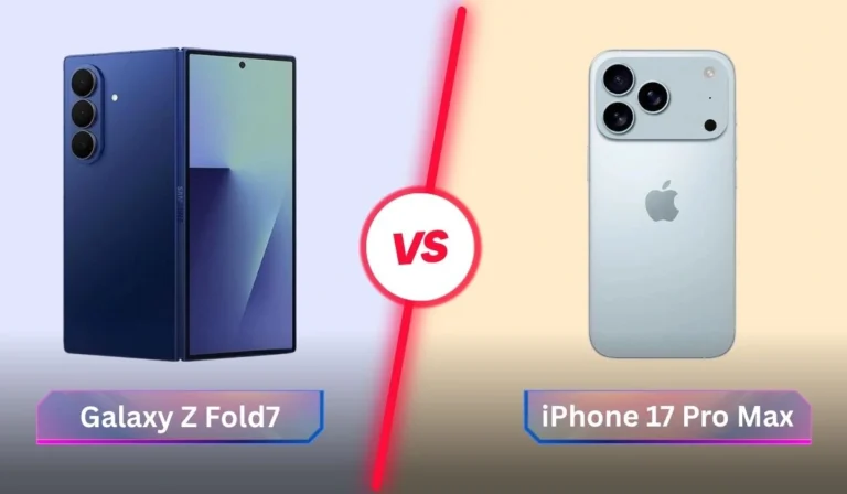 Samsung Galaxy Z Fold7 vs iPhone 17 Pro Max